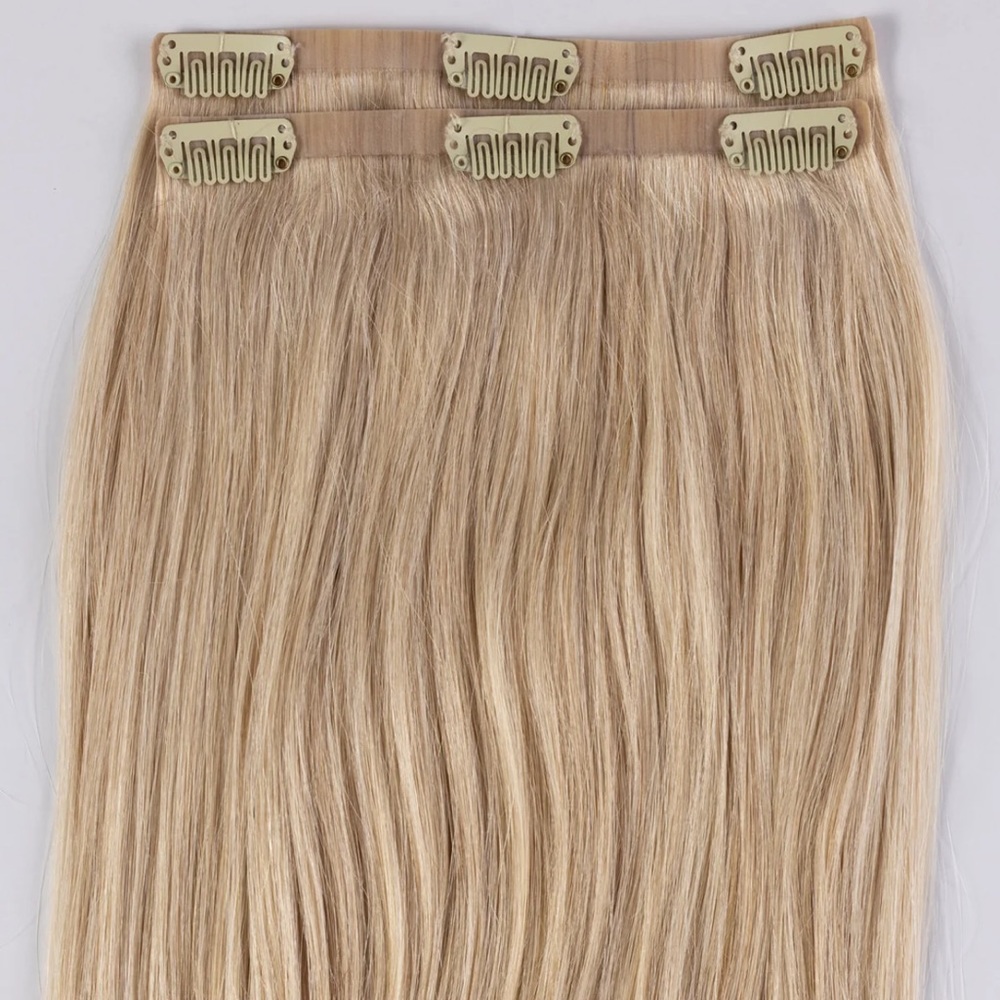 BFB Honey Butter 50 gram 14” Inch Fill-ins Hair Extensions Blonde Volume